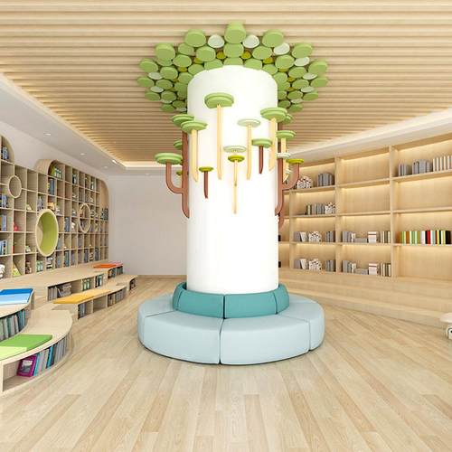 弧创意商场中游大厅活动室阅览室儿童乐场个YE017性圆异形沙心发 - 图1