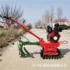 Bracelet rail cultivator mountain hilly crawler chain rail wy-066 micro tillage small gasoline cultivator chain rail rotary cultivator
