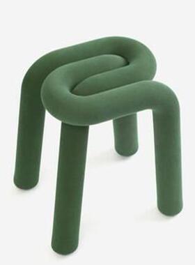 现代抽象卡通饰火烈鸟线条摆件客厅卧室桌G25029面柜视开放柜装电