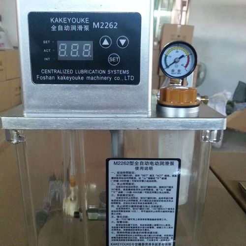 注塑机数控机床电动润滑油泵M2262带数字显示全自动润滑泵M2261 - 图0