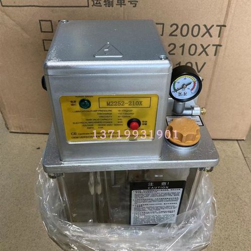 注塑机数控机床电动润滑油泵M2262带数字显示全自动润滑泵M2261 - 图2