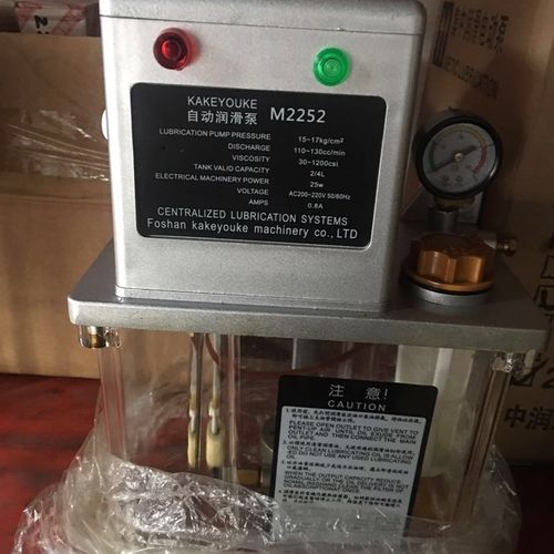 注塑机数控机床电动润滑油泵M2262带数字显示全自动润滑泵M2261 - 图1