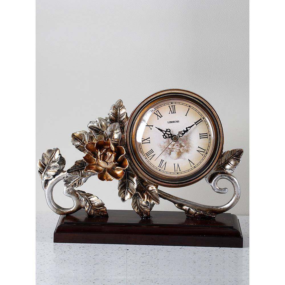 复古座客厅中怀旧静音中式家用台式式钟创表意欧式时钟尚JBM摆件,淘宝优惠券,粉丝福利购,淘宝优惠卷