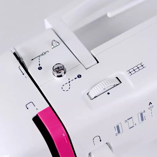 蝴蝶牌缝纫机JH5209家用小型电动缝纫机带锁边多功能老式缝纫机 - 图2
