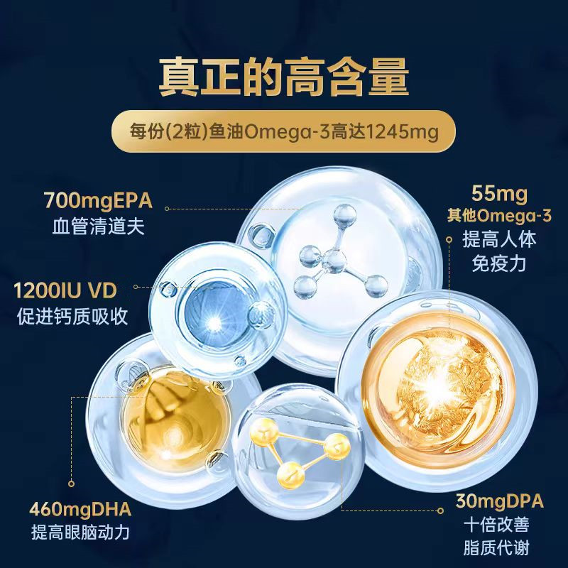 XMAO OMEGA-3 FISH OIL DHA 鱼油DHA-成人+儿童组合