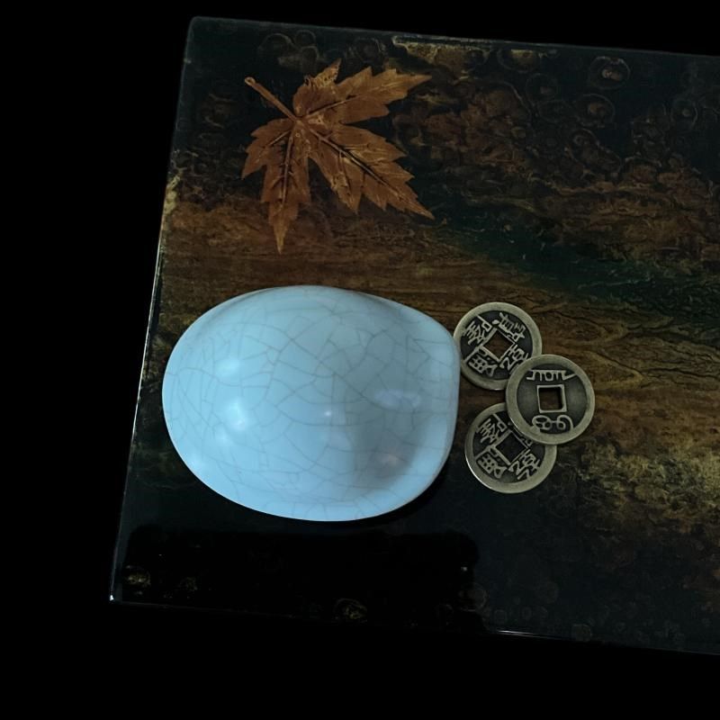 汝窑龟甲文创手把件富甲天下文玩国风摆件解压六爻摇卦乌龟壳摆件,淘宝优惠券,粉丝福利购,淘宝优惠卷