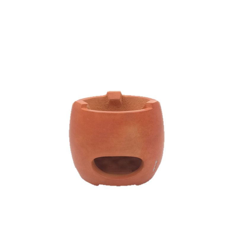 Chaozhou red clay handmade charcoal stove for tea cooking