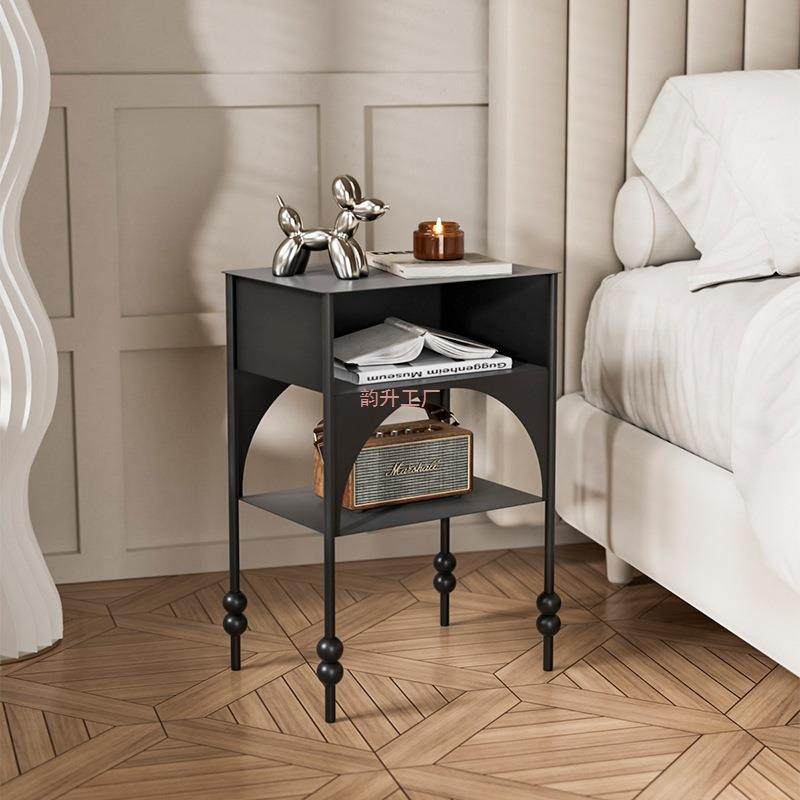 卧床CHU头款柜小户型沙边几家用新简约发黑色窄边柜复古个性置室,淘宝优惠券,粉丝福利购,淘宝优惠卷