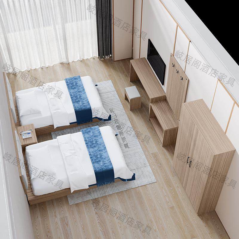 酒家具宾馆床标间全套单双人间客专公寓大店床民宿VUH房快捷旅馆,淘宝优惠券,粉丝福利购,淘宝优惠卷