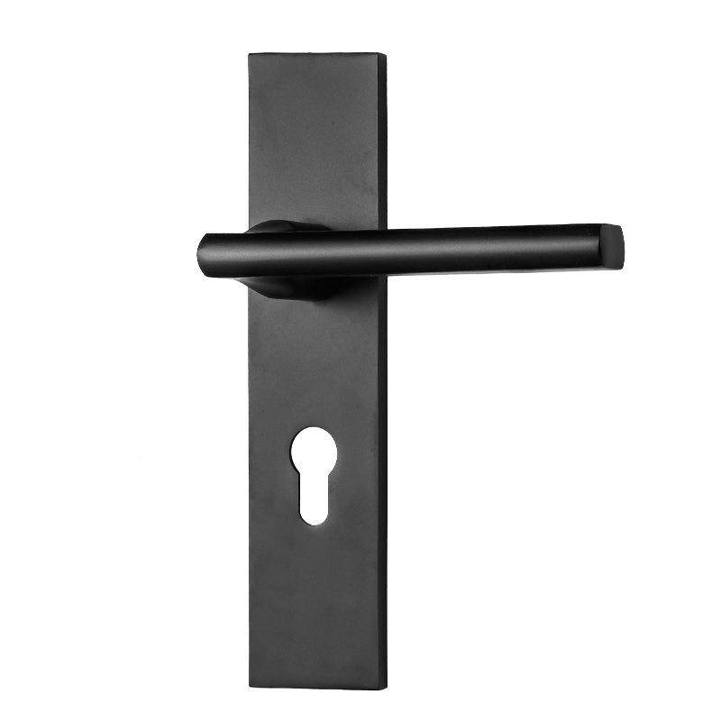 用通用型卧室室内吸SFB静音房门分锁木门锁门磁把体手锁具黑色家,淘宝优惠券,粉丝福利购,淘宝优惠卷