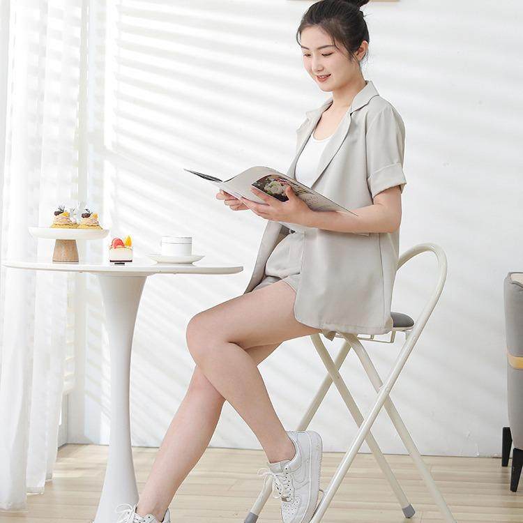 约餐吧台折叠椅子高脚靠背白色PU吧桌子凳餐桌休闲家MIX用酒简吧,淘宝优惠券,粉丝福利购,淘宝优惠卷