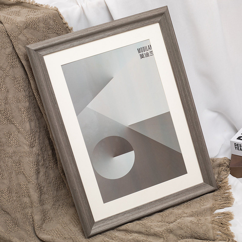 免打孔实木相框挂墙24寸A4a3支持定制尺寸画框外框8k4k装裱拼图框,淘宝优惠券,粉丝福利购,淘宝优惠卷