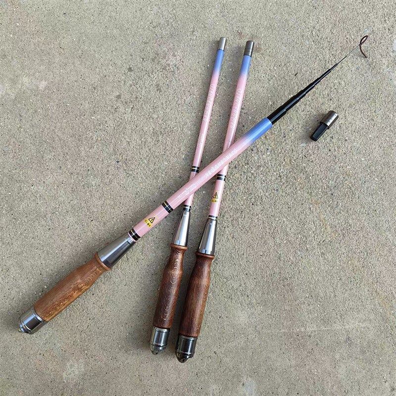 溪流小物杆袖珍钓竿钓马口白条便携短节溪流手竿鳑鲏杆虾竿儿童竿,淘宝优惠券,粉丝福利购,淘宝优惠卷