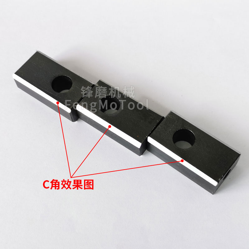 900倒角机台式可调角度0-120度 复合高速圆弧直边滑轨R角倒角机 - 图2