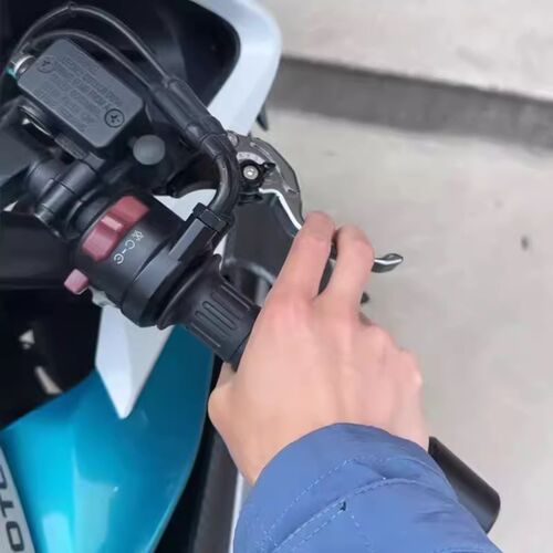适用春风250 450CLC改装二指短款刹车把手250 750CLX离合手把牛角 - 图0