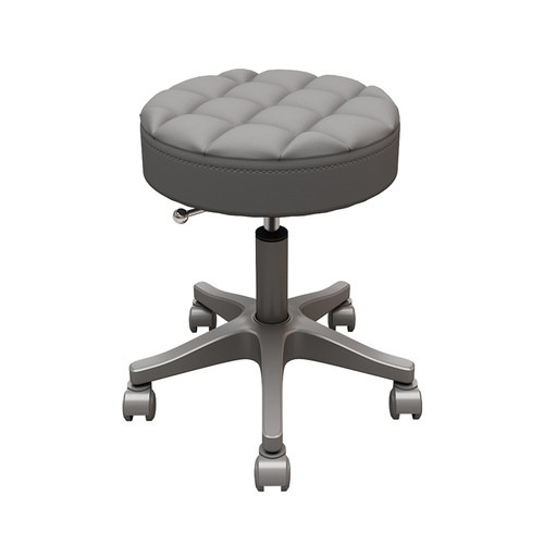 美容院凳子美发美甲理发店专用旋转升降大工椅子滑轮家用酒吧圆凳 - 图3