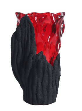 现代意式极简抽象几何家居创意装饰创意金属烛台售楼处样板房摆件