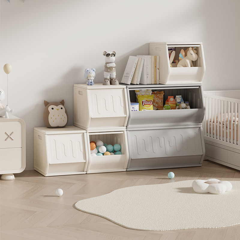 利幼儿童玩具收纳柜宝宝置物架客厅零食收纳盒多层储物叠加收纳箱,淘宝优惠券,粉丝福利购,淘宝优惠卷