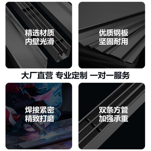 304不锈钢线性排水沟盖板缝隙式极窄U型排水槽盖板下水道阴沟水槽 - 图1