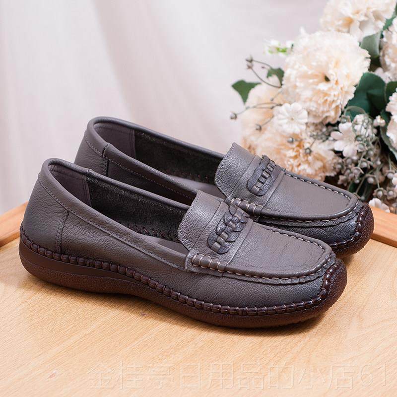 高档妈鞋冬季加平绒保暖真妈皮棉鞋毛毛鞋外2024新穿款底豆豆鞋乐,淘宝优惠券,粉丝福利购,淘宝优惠卷