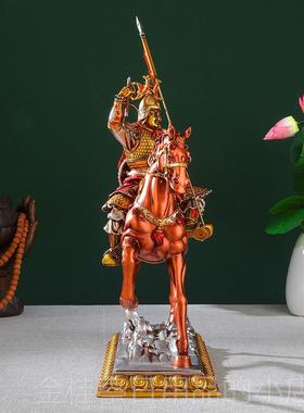 高档格萨尔王像树脂彩绘1居佛家台供奉佛护法佛像藏传密宗佛像摆