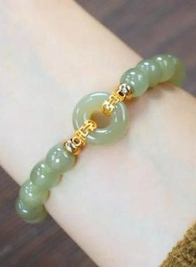 如是惠选富贵平安扣手链铜合金新中式高档手串轻奢高级感小众手绳