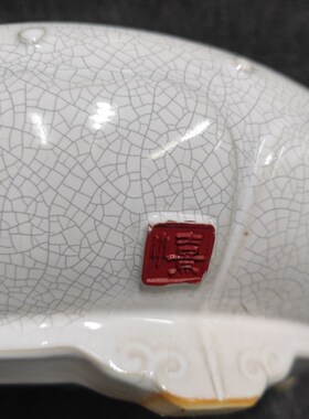新款陶瓷花盆冰裂釉莲花形圆形大口径拼盆多肉绿植勒竹黄杨盆景盆