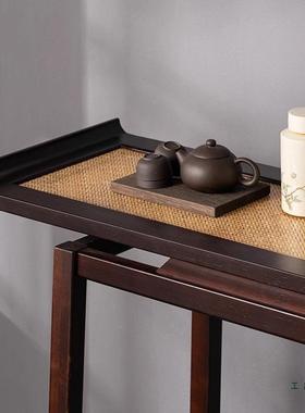 新式玄关子桌入端景台仿古简中约条案几供户桌靠墙高端窄置F978SM