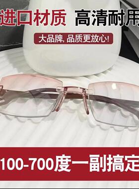【不用选度数的老花镜】一体智能变焦老花镜自动调节时尚显年轻