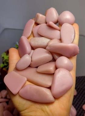 宝公斤价粉红澳碎装石件多肉潢鱼缸盆景石造景花园装RXX摆饰