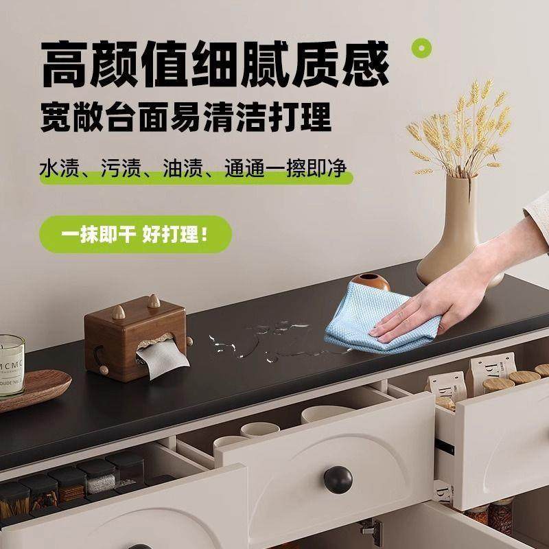 法式纳奶油EXD风餐边柜纳餐厅茶水柜收柜客简厅现代约储物收柜,淘宝优惠券,粉丝福利购,淘宝优惠卷