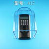Access control machine outdoor rain cover attendance machine card reader switch building intercom host password card machine waterproof cover