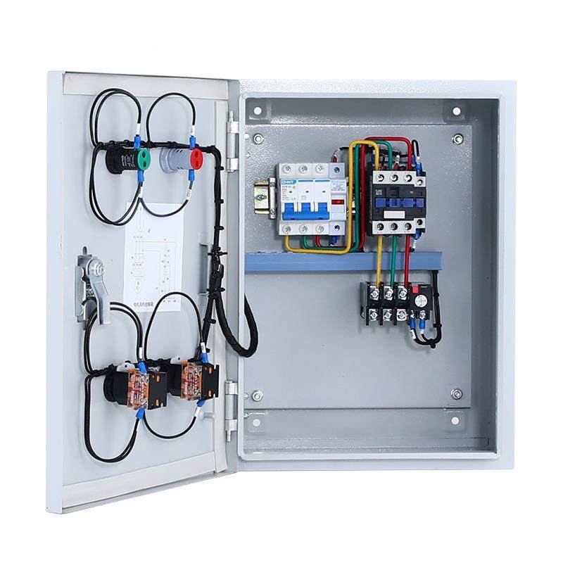 三马达水制泵电机风机启动停2.2KW止控380V4KW电箱相配电柜箱控制,淘宝优惠券,粉丝福利购,淘宝优惠卷
