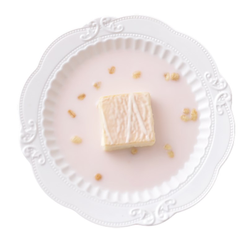 Pure white European-style embossed Western steak plate dining utensils household ceramic soup plate 8-inch deep dish dim sum dish