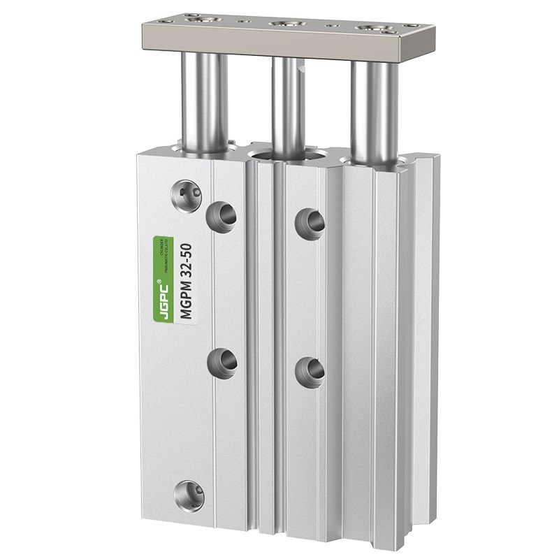 MGPM三轴三杆带导杆气缸12/16/20/25X10/20/30/40/50/75Z小型气动 - 图3