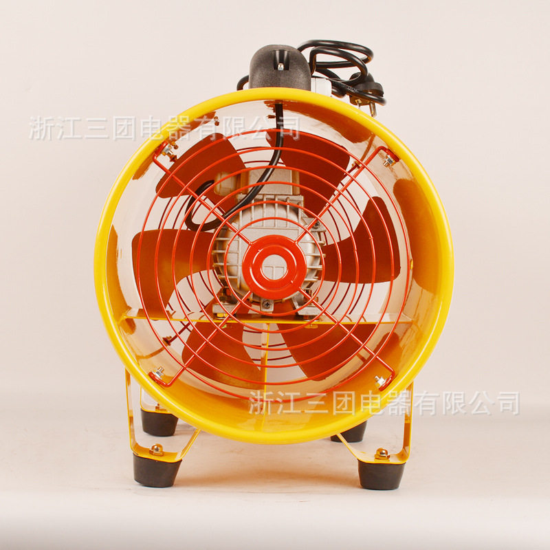 SFT-250 mobile axial flow fan smoke exhauster