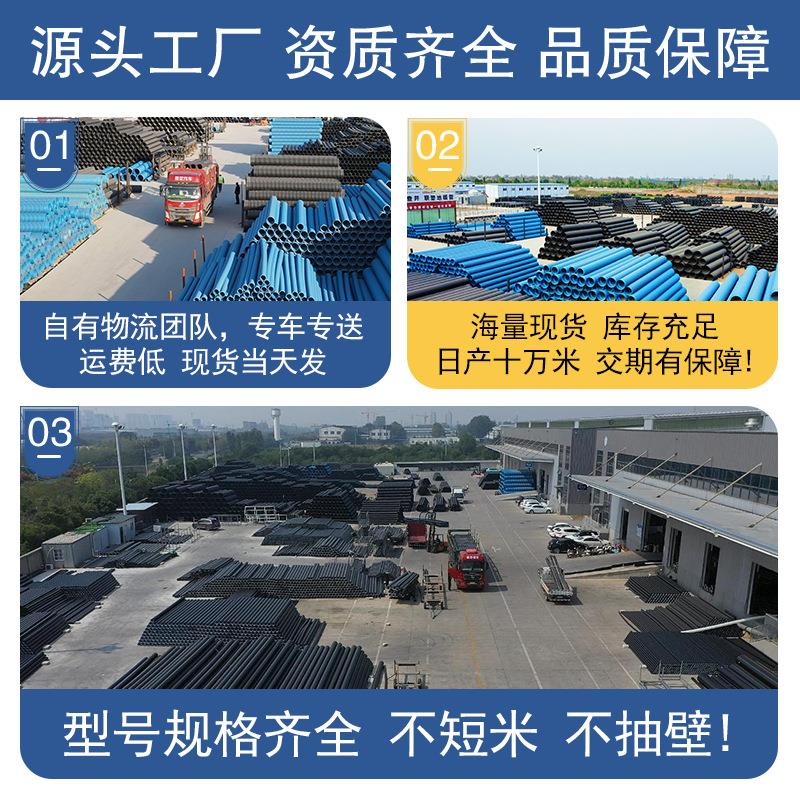 hdpe穿线管电力电缆通讯穿线保护套管地埋拖拉厂家pe - 图1