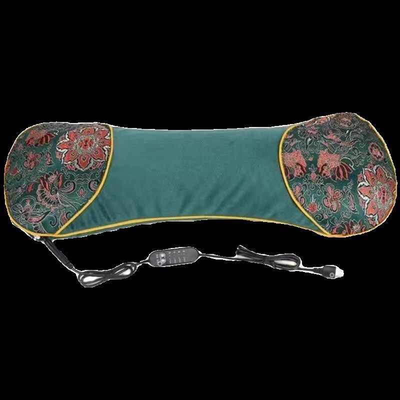 电加热艾草颈椎枕护颈骨头枕家用助睡眠单人热敷多功能养生保健枕,淘宝优惠券,粉丝福利购,淘宝优惠卷