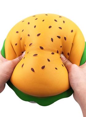 超直销慢回弹大芝麻汉堡新款siqushy仿TTPU1189真包模型面减压玩