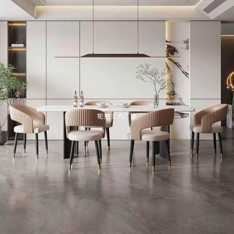 式IXS新款轻奢颜值餐椅高酒家用意简约椅现代创意网红店洽谈椅,淘宝优惠券,粉丝福利购,淘宝优惠卷