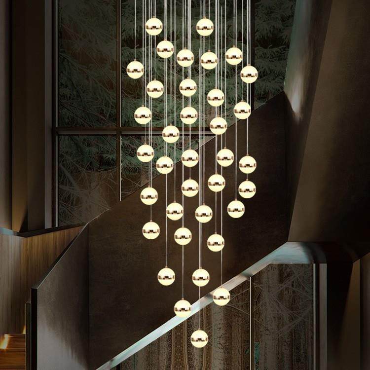 112中山现古镇代约楼梯长吊灯led别墅复式中楼梯灯公寓旋转空简吊,淘宝优惠券,粉丝福利购,淘宝优惠卷