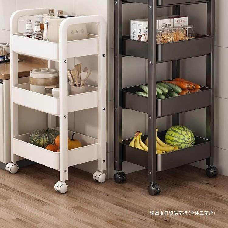 收放纳厨架房置篮物架多AL101966层果蔬小推车菜子子菜家用多功能,淘宝优惠券,粉丝福利购,淘宝优惠卷