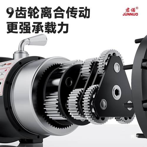 电v动绞盘12v24车载小车型吊机越野汽用救电动葫芦卷扬机AFA自脱 - 图1