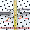 Boutique hole board double line hook 25 round hole board jewelry price hook supermarket backboard shelf price tag hole board hook