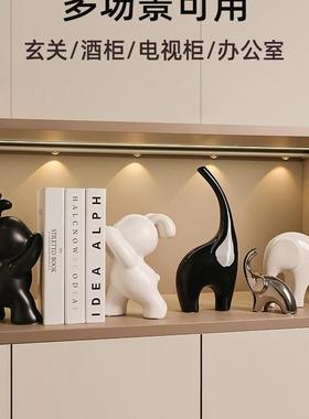 摆视F9695M5J件轻奢家电柜酒柜餐边柜装品居客饰厅现代玄关感其他