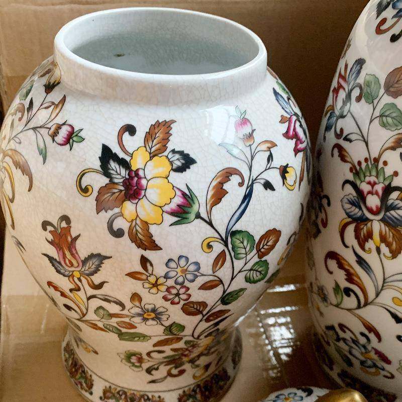 欧式陶瓷花瓶摆件客厅插花储物罐干花电视柜摆设花艺餐桌装饰品,淘宝优惠券,粉丝福利购,淘宝优惠卷