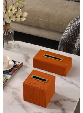 创意轻奢茶几摆件代家用客厅摆放装饰纸品巾盒店Z-15卧室简酒约现