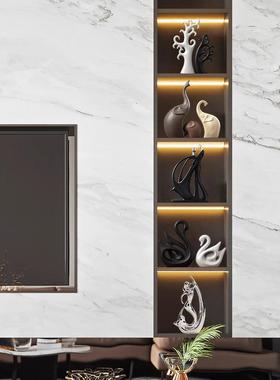 电视客厅德ltao1025国小摆件鹿关玄家居装饰创意柜玻璃酒办公室工