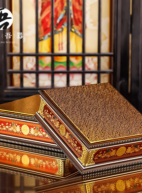 一路发财合金木质财神垫底座 家用观音菩萨神像佛像坐台加高垫高