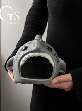 【抖音爆款】鲨鱼造型仓鼠窝